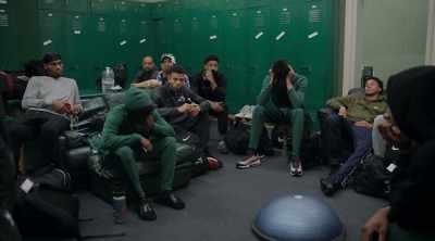The only thing is, we...
everybody's goin' through it, - Last Chance U: Basketball