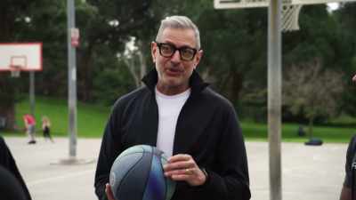 The only thing I've ever done
is play street ball - The World According to Jeff Goldblum