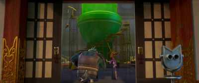 The only thing left to solve
is our little problem. - Paws of Fury: The Legend of Hank