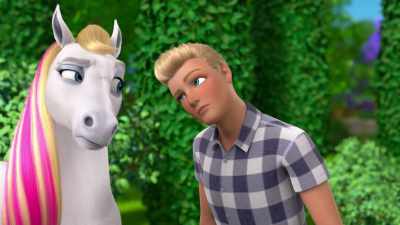 The only thing
she's told us so far - Barbie: A Touch of Magic