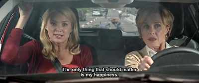 The only thing that should matter
is my happiness. - Up for Love