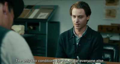 The only two conditions for
you as for everyone else are,
. - Never Look Away