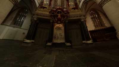 The organ grew a lot bigger, - M. C. Escher: Journey to Infinity