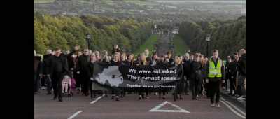 The organisers claim support
from all religious backgrounds - Three Families