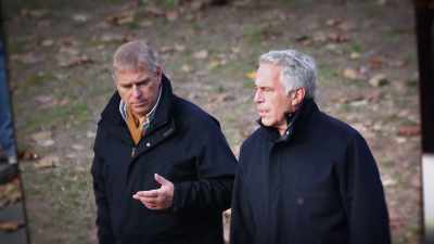 -The original photographs
that everyone saw - Prince Andrew: Banished