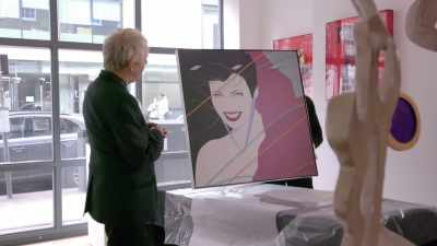 The original Rio  painting. - Duran Duran: There's Something You Should Know