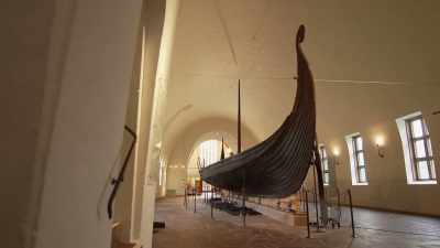 The Oseberg was a huge leap forward
from the knowledge that had come - Raiders of the Lost Past with Janina Ramirez
