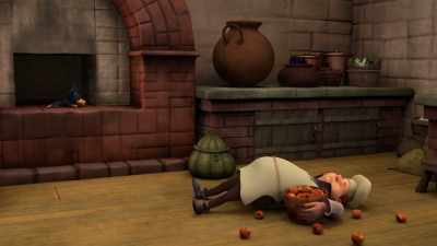 -[The Other growls, then yelps]
-[yelling] - The Swan Princess: A Fairytale Is Born