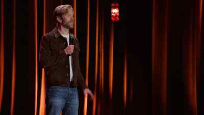 The other night, I'm lying in bed,
and I cannot fall asleep. - Anthony Jeselnik: Bones and All