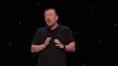 The other one gets the drinks
all night. "Aw!" - Ricky Gervais: SuperNature