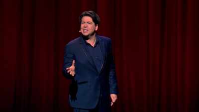 The other one I get here is,
"Surprisingly good." - Michael McIntyre: Showman