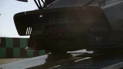 The other side of it is
underneath this exotic carbon - Pike's Peak: On The Edge