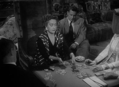 The others around the table would be actor friends - Sunset Blvd