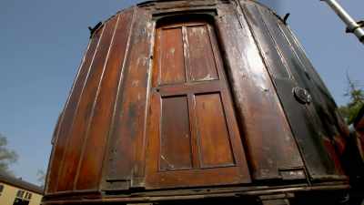 The outside might
look traditional, - Great Rail Restorations with Peter Snow