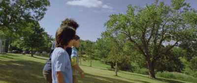 The Pachycephalosaurus
is with the Stygimoloc - Dino Dana: The Movie