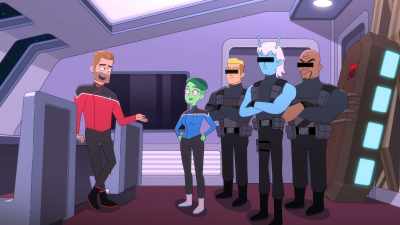 The package is safely on board, - Star Trek: Lower Decks