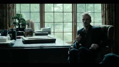 The painting... with the road - Justified: City Primeval