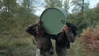 ..the pairs must race for 4km
across constantly-changing terrain. - Celebrity SAS: Who Dares Wins