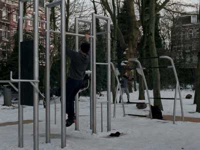The park was an assembly point - Occupied City