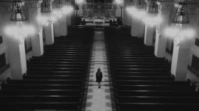 The part that comes
into the confessional and says: - The Keepers