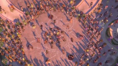 The party lasted an entire week - Tangled