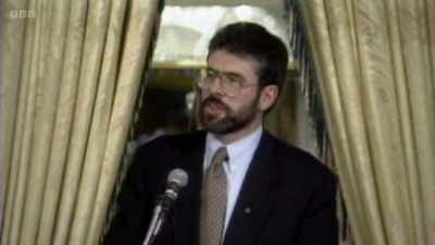 The peace process in which we are
engaged threatens no-one. - Once Upon a Time in Northern Ireland
