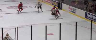 The Penguins desperately
trying to get back and tie. - Sudden Death