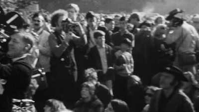 The people who are
onstage and speaking, - Days of Rage: The Rolling Stones' Road to Altamont