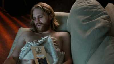 The people were selling
this full-length mirror, - Lodge 49