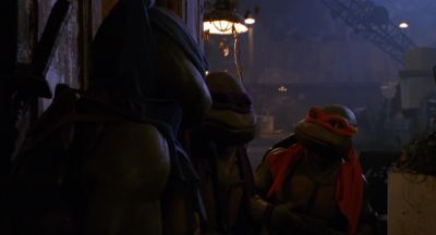 The perimeter's quiet Yeah a little too quiet - Teenage Mutant Ninja Turtles II: The Secret of the Ooze
