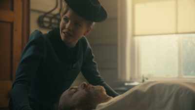 THE PERPETRATOR TOOK TIME
TO PULL DOWN THE COLLAR - Miss Scarlet and the Duke