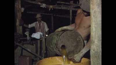 The petrol will act as a solvent,
devouring the sticky black fluid. - Ross Kemp: Mafia and Britain