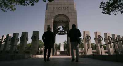 The pillars represent the states - God's Not Dead: We The People