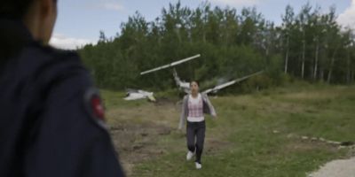 - The pilot, he's pinned. - SkyMed