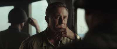 - The pilots are coming up to report.
- [door opens] - Midway