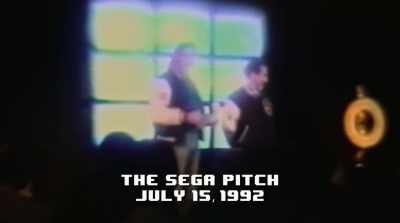 The pitch to Sega
was probably one - Console Wars