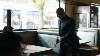 The pizza's so-so,
but the coffee - Law & Order: Organized Crime