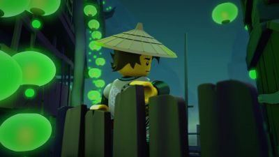 THE PLAN TO GET HIM AWAY FROM
THE REALM CRYSTAL WORKED. - Ninjago: Masters of Spinjitzu