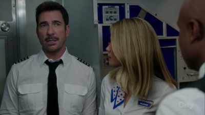 The plane is overbooked, - LA to Vegas