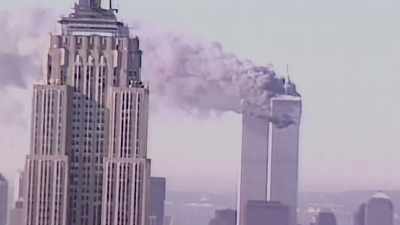 The plane's tanks
erupted with 90,000 liters - 9/11: The Day the World Stood Still