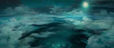 The planets with
oceans are its womb, - Children of the Sea
