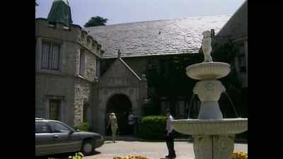 The Playboy Mansion is like a castle, basically. - Pamela, A Love Story