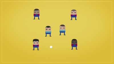 The player with the ball - Take the Ball, Pass the Ball