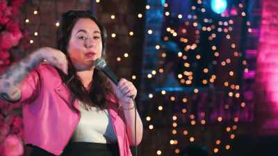 The plus size section was
on the seventh floor, next to the bedding. - Liza Treyger: Night Owl