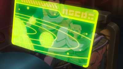 The pod's destination
is some outlying planet. - Dragon Ball Super: Broly