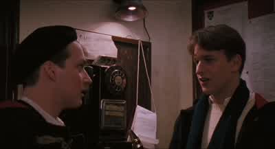 The point Charlieis uhYeah that she was thinking about meI've only met her once and already she's thinking about me - Dead Poets Society