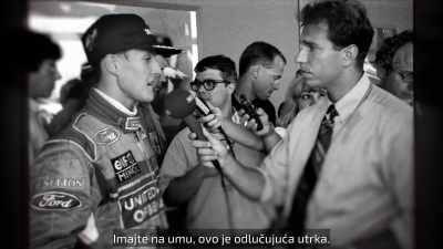The point is,
that you know his is the decisive race - Schumacher