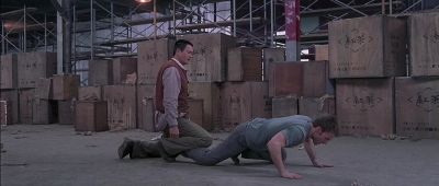 The point is not to be angry but to be peaceful - Bulletproof Monk