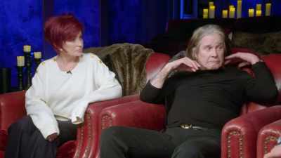 The police even
sent a helicopter - The Osbournes Want to Believe
