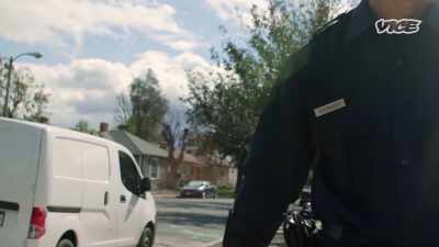 The police is looking for me
in L.A., - I Was a Teenage Felon